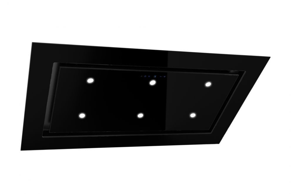 Вытяжка потолочная Mistral Super Slim Black - Черный глянец - zdjęcie produktu 4