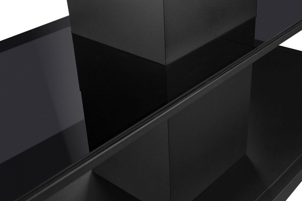 Вытяжка островная Centropolis Premium Glass Black Matt - Черный мат - zdjęcie produktu 8