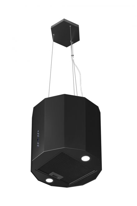 Вытяжка островная Fobos Black Matt - Черный мат - zdjęcie produktu 6