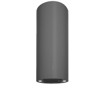 Вытяжка островная Cylindro Eco Antracyte - Антрацит - 40 см
