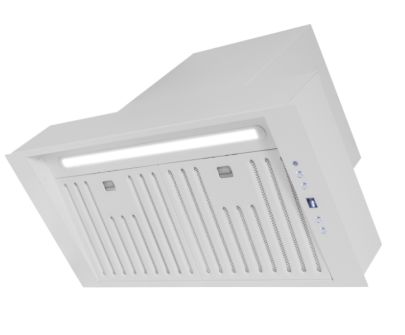 Вытяжка встраиваемая Prato Eco White Matt - Белый - 59,5 см / 89,5 см