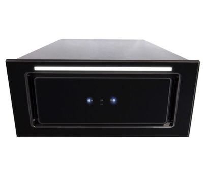 Вытяжка встраиваемая Lando Glass Black Gesture Control - 56,4 см / 86,4 см