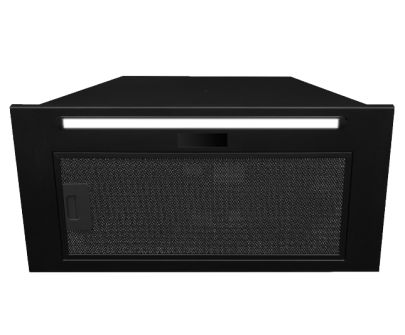 Вытяжка встраиваемая Lando Plus Black Matt Gesture Control - Черный мат - 56,4 см