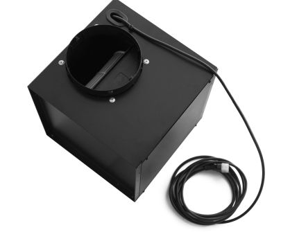 Турбина для наружного монтажа внутридомовая - Черный мат