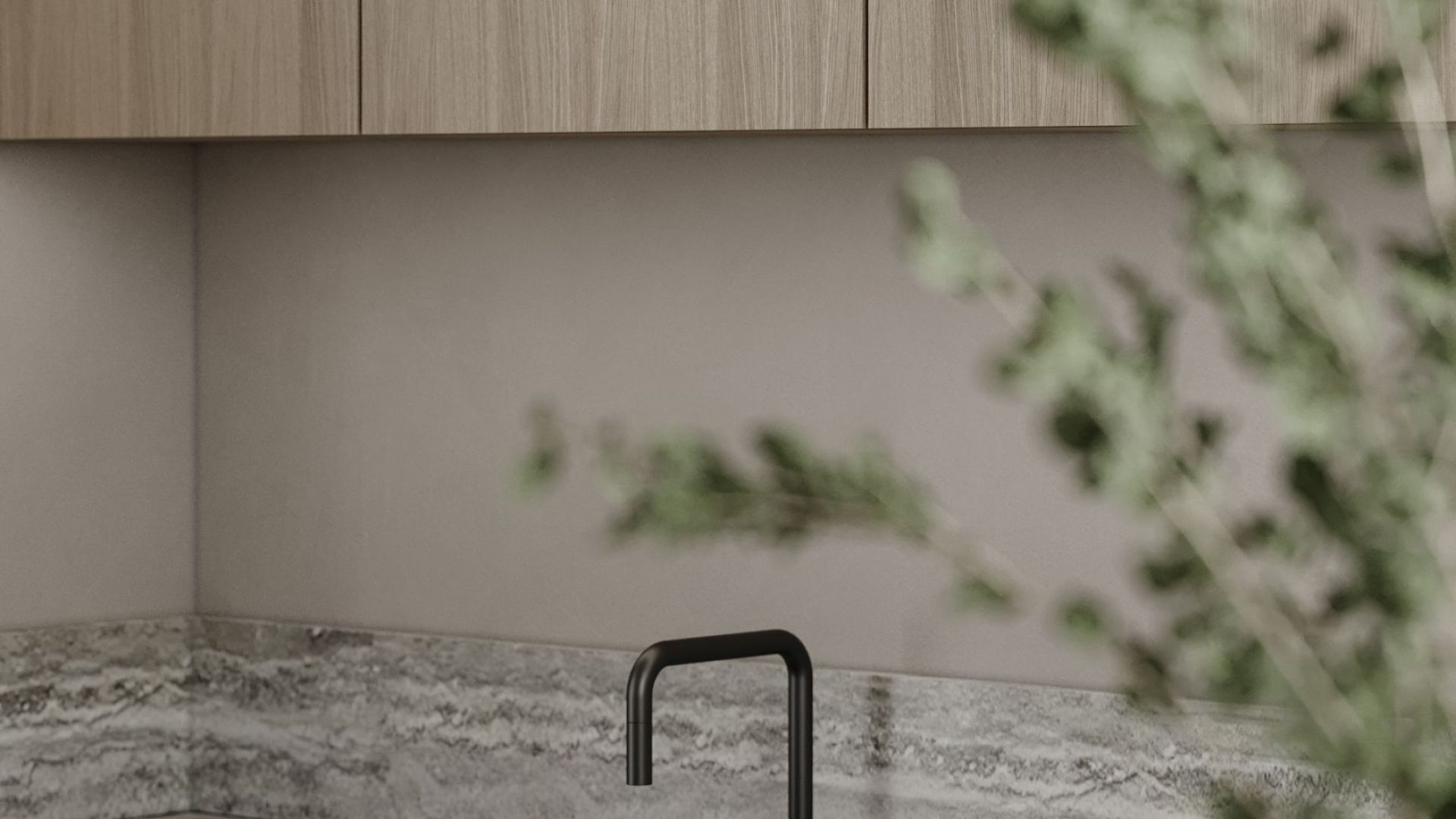 Вытяжка островная Alvar Glass Black Matt - Черный мат - Визуализации 6