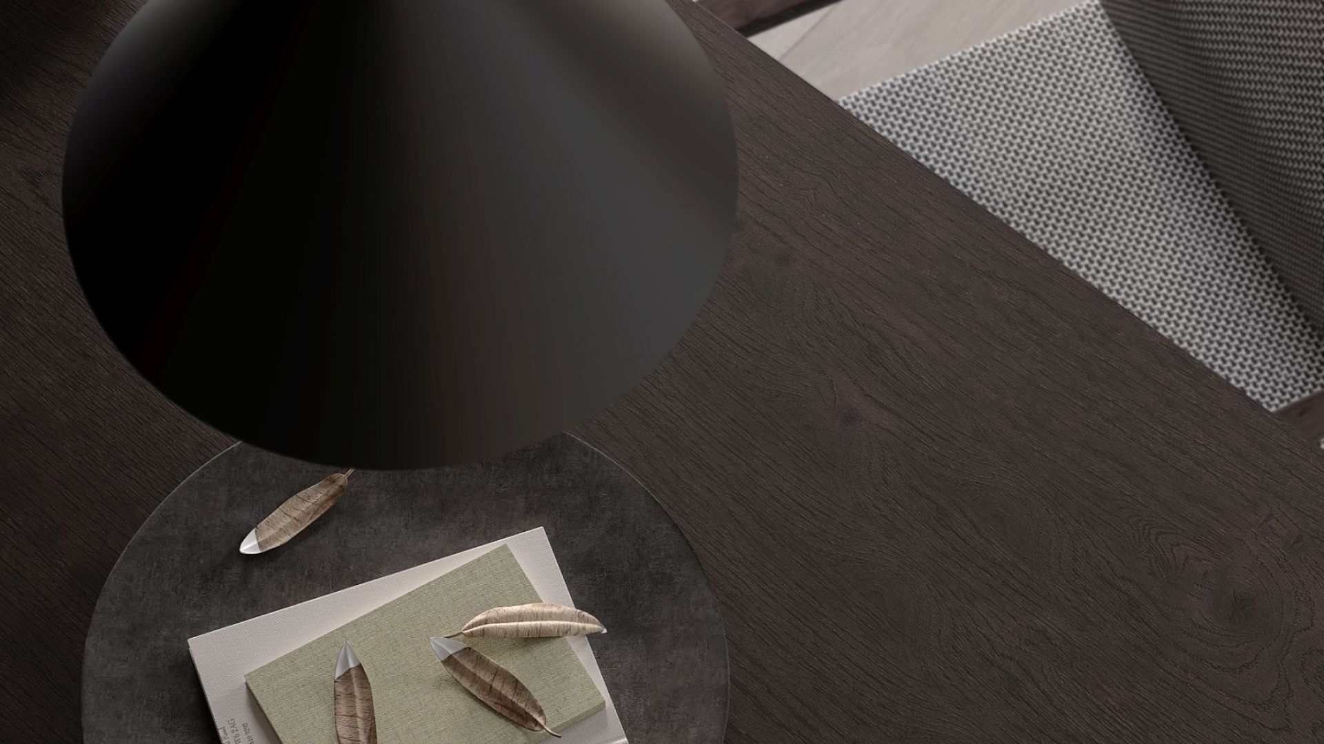 Вытяжка островная Arne Wood Black Matt - Черный мат - Визуализации 7