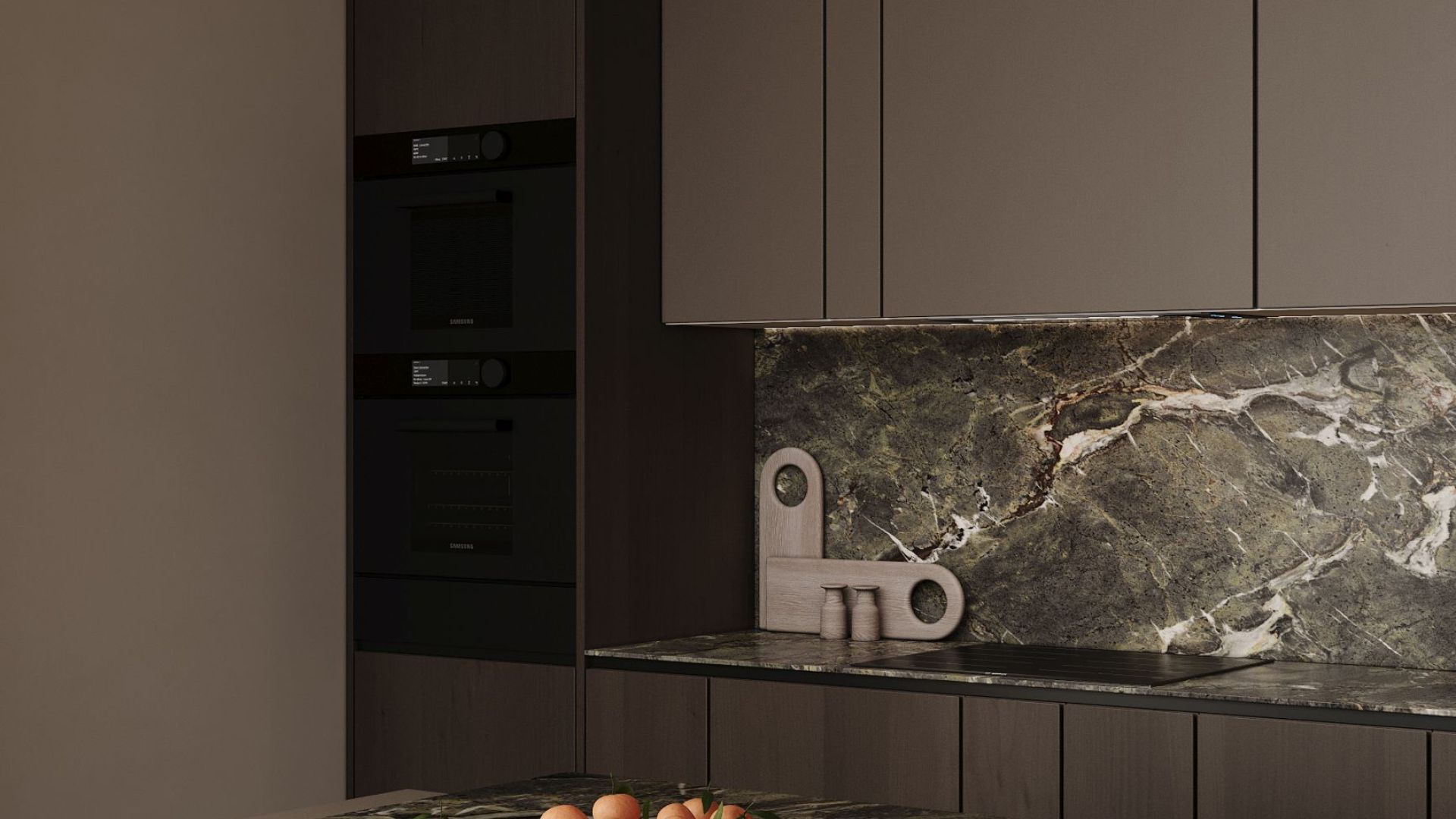 Вытяжка встраиваемая Micra Black Matt - Черный мат - Визуализации 9