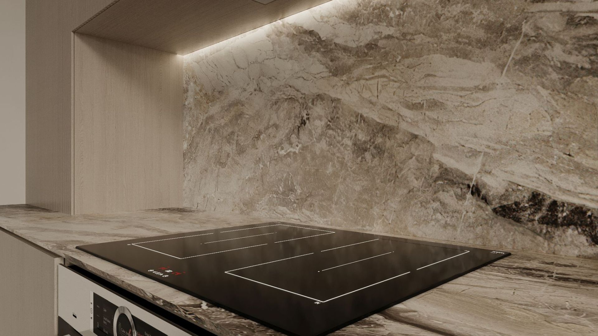 Вытяжка встраиваемая Micra Black - Визуализации 8