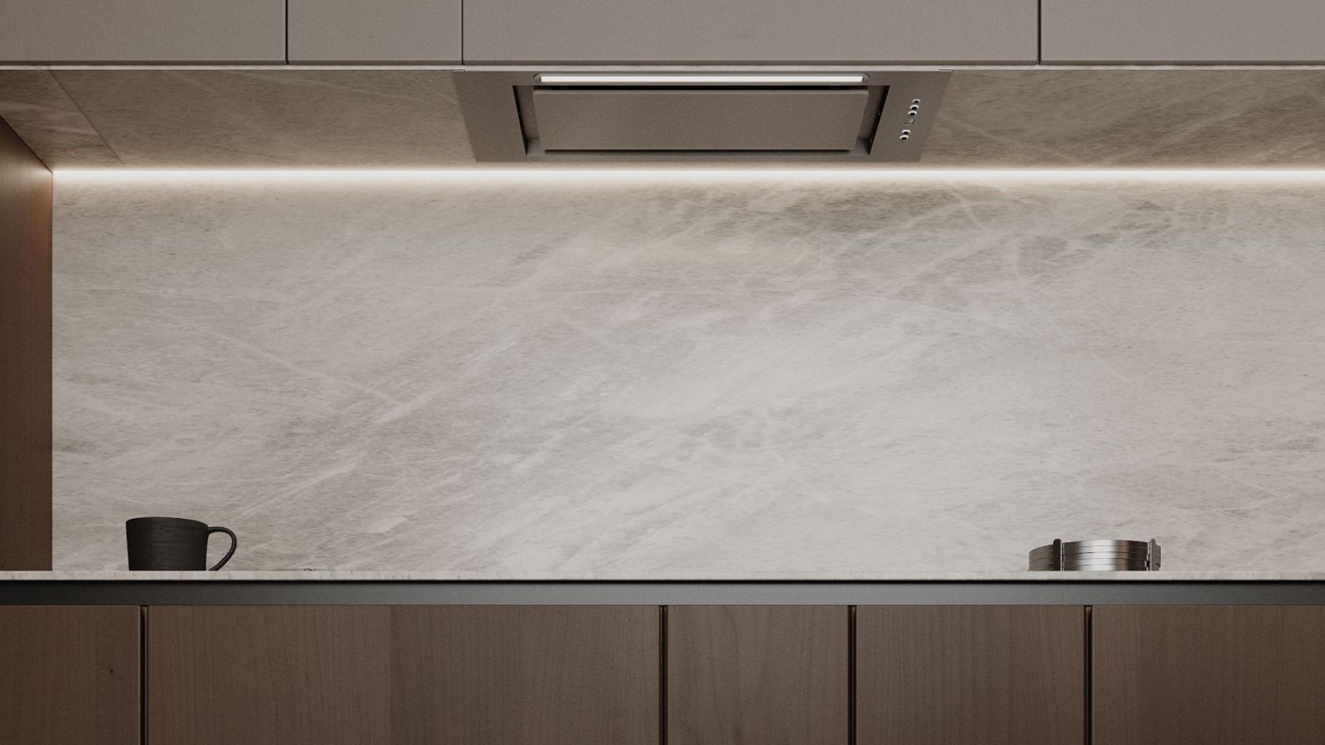 Вытяжка встраиваемая Micra INOX - Нержавеющая сталь - Визуализации 4