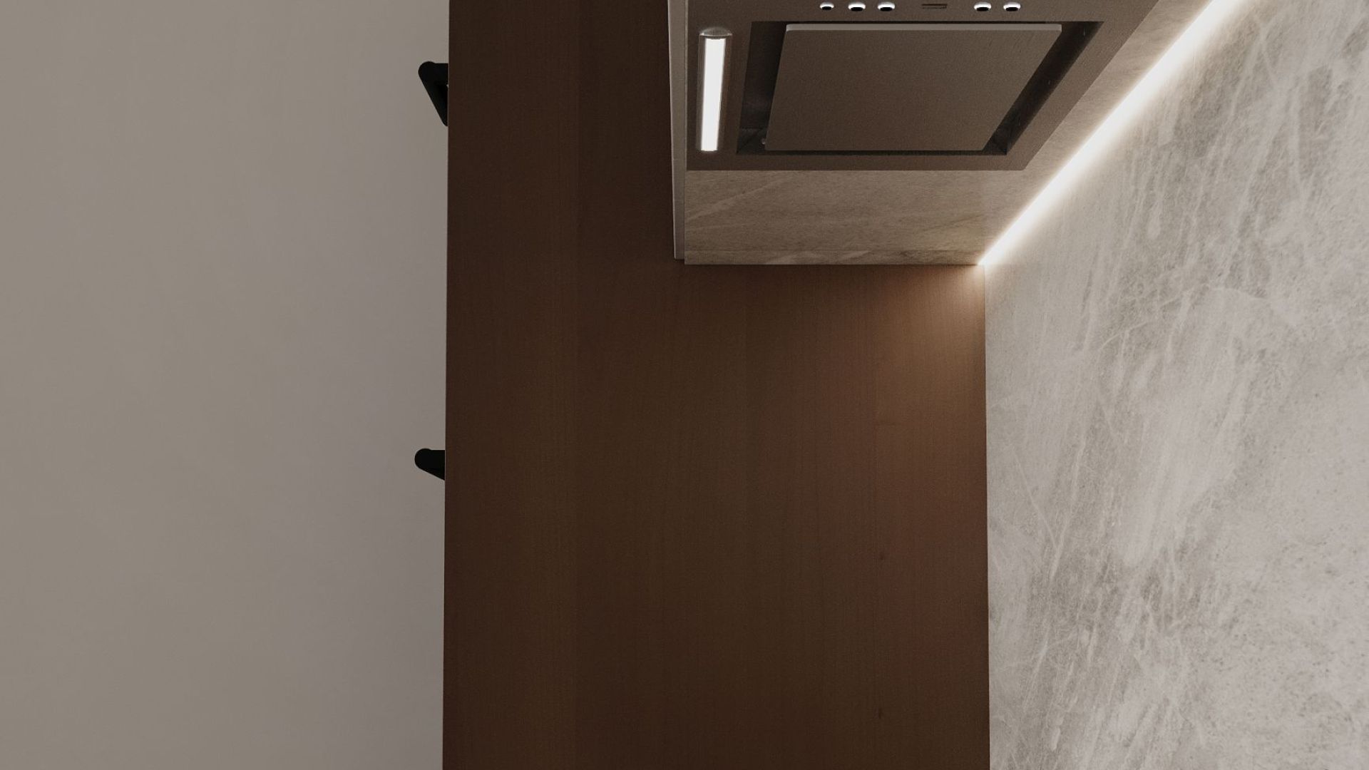 Вытяжка встраиваемая Micra INOX - Нержавеющая сталь - Визуализации 5