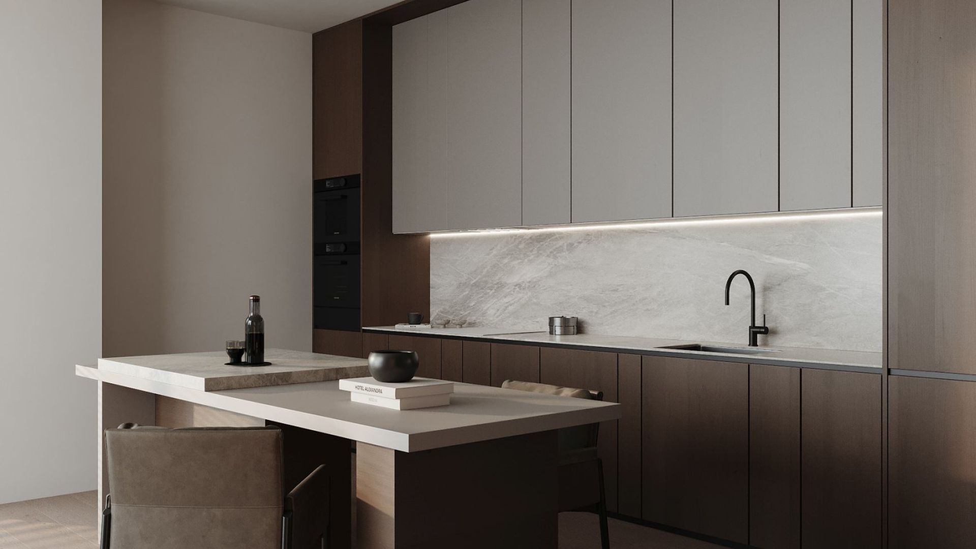 Вытяжка встраиваемая Micra INOX - Нержавеющая сталь - Визуализации 6