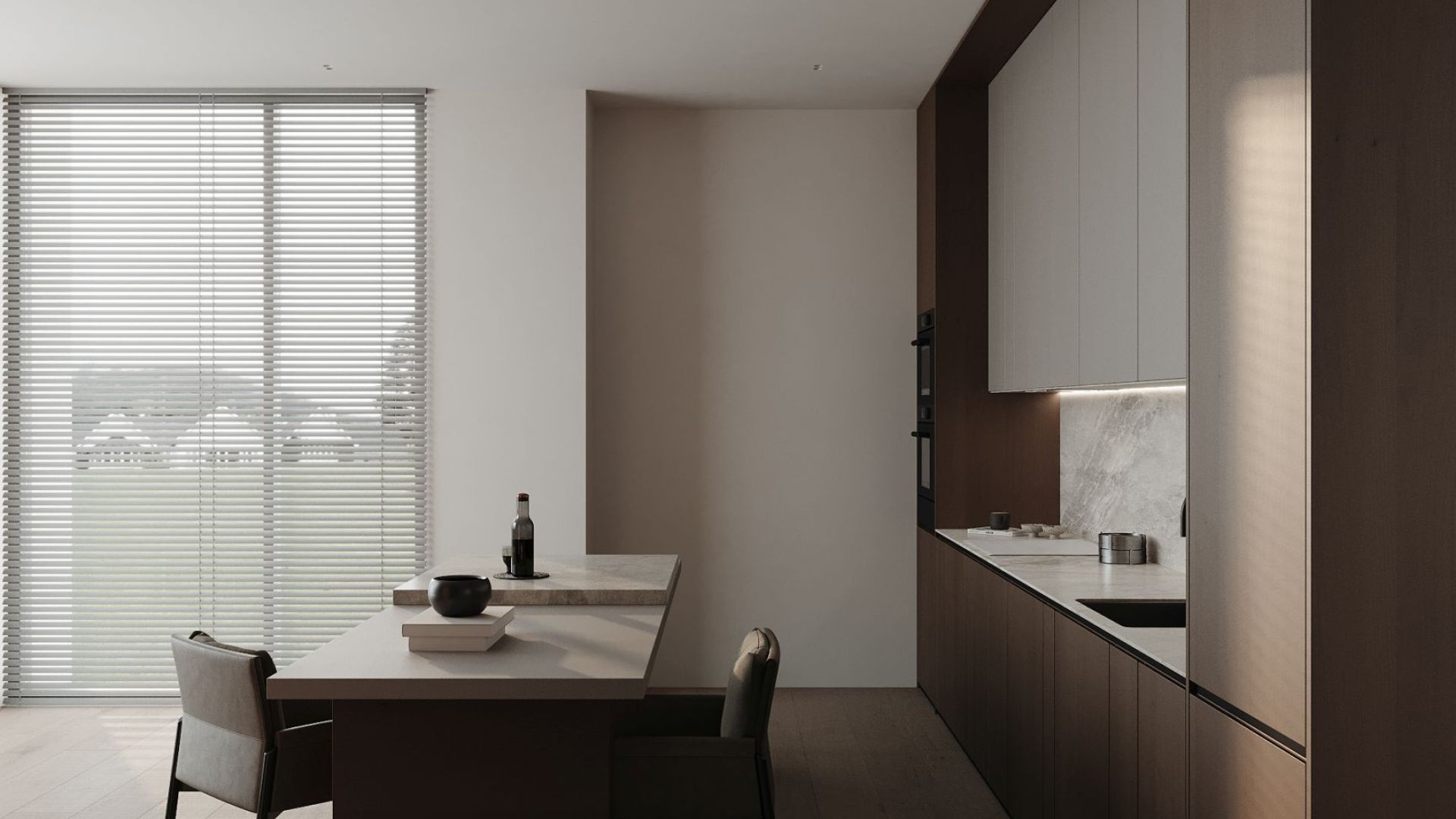 Вытяжка встраиваемая Micra INOX - Нержавеющая сталь - Визуализации 7