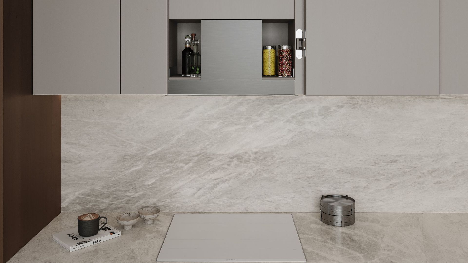 Вытяжка встраиваемая Micra INOX - Нержавеющая сталь - Визуализации 9