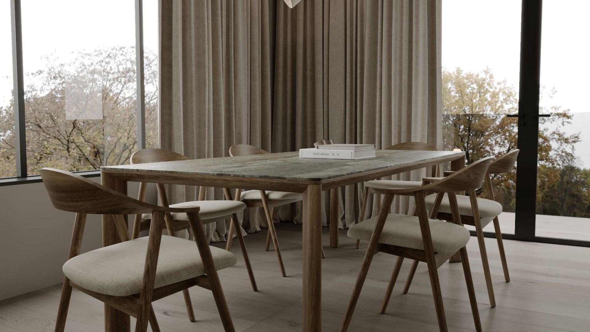 Вытяжка потолочная Grand Super Slim White - Белый - Визуализации 6