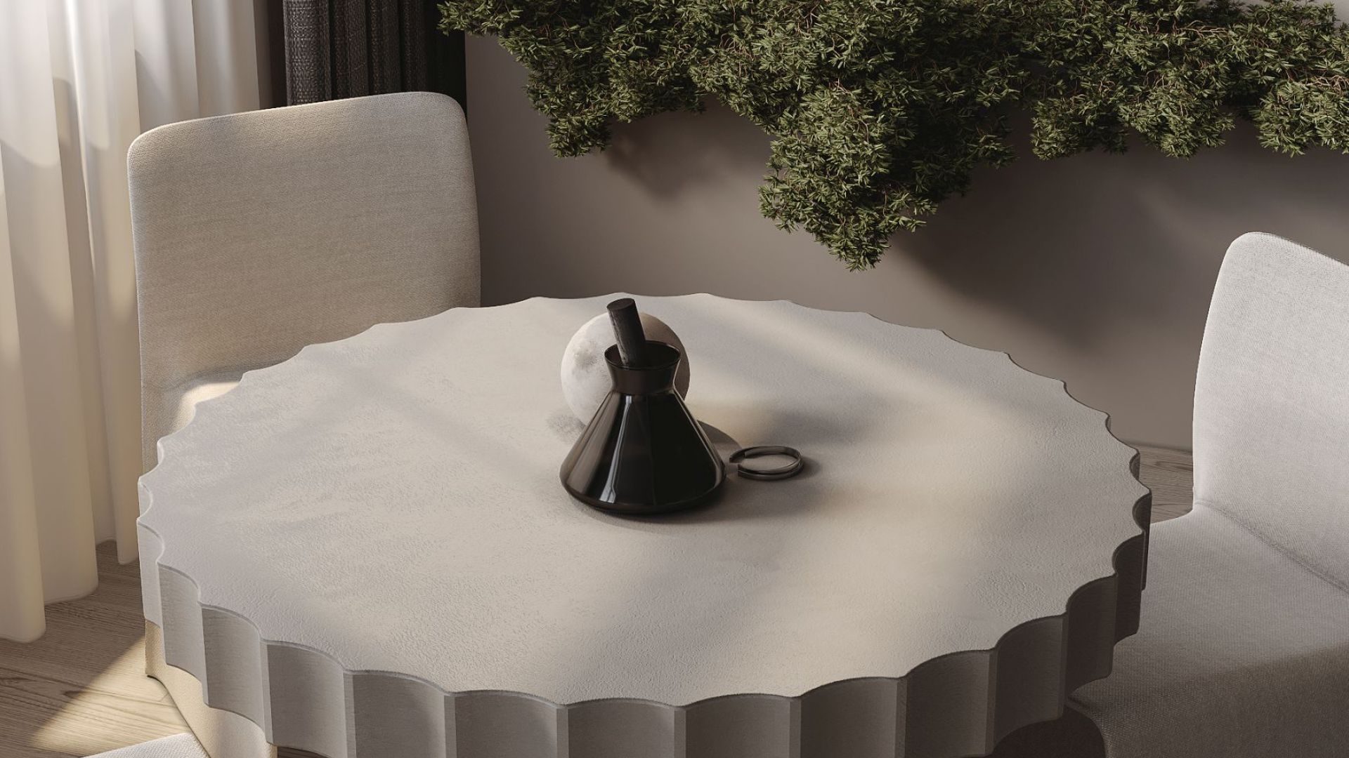 Вытяжка островная Metropolis Black Matt - Черный мат - Визуализации 5