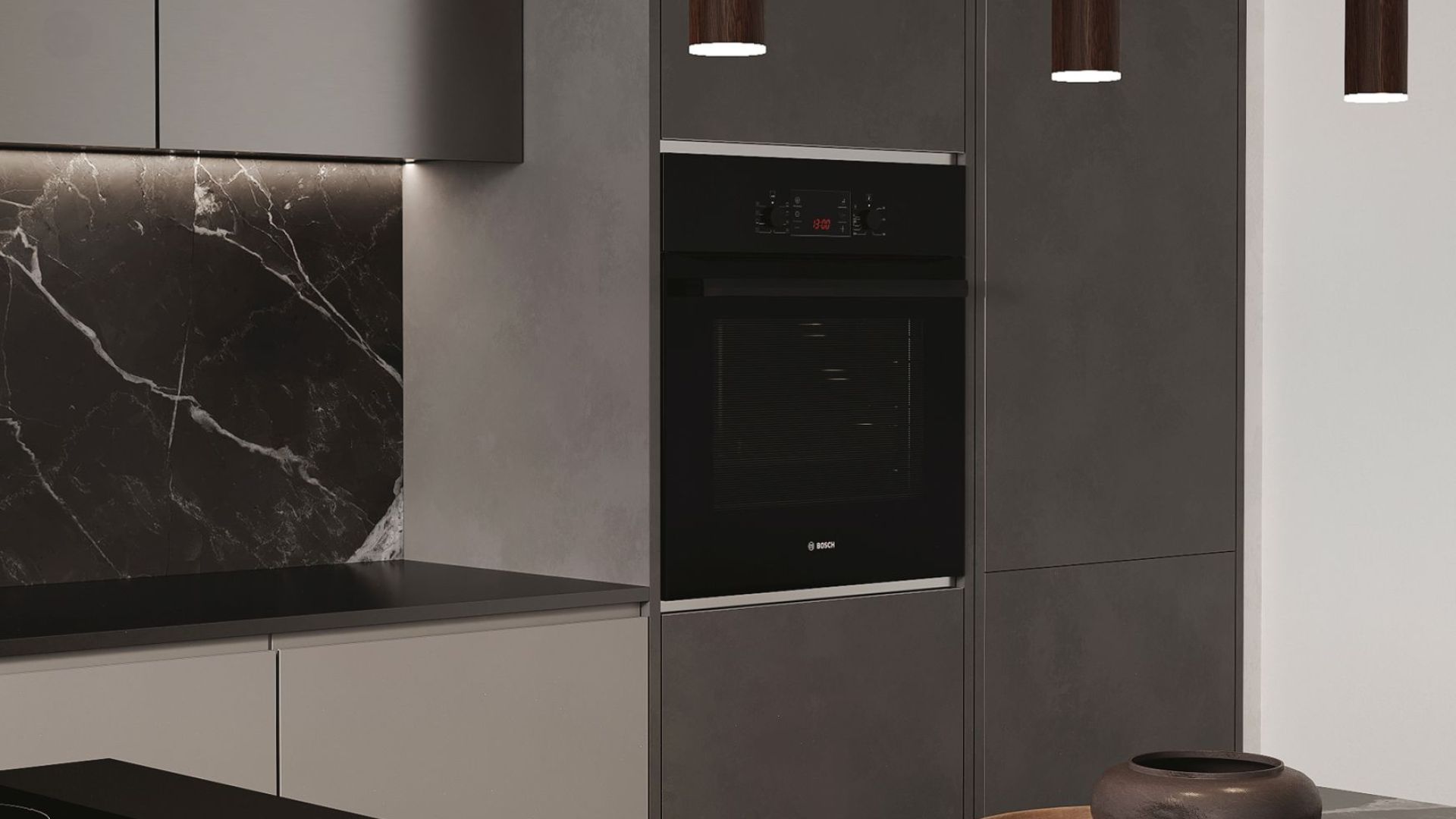 Вытяжка островная Metropolis Black Matt - Черный мат - Визуализации 9