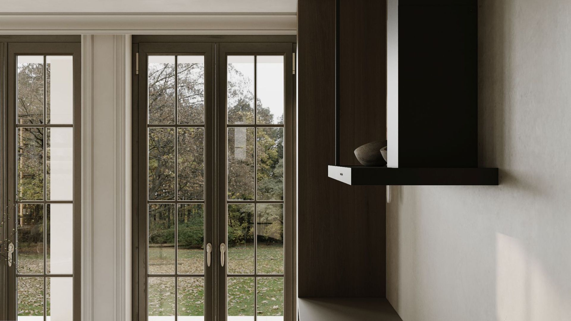 Вытяжка пристенная Metropolis OR Black Matt - Черный мат - Визуализации