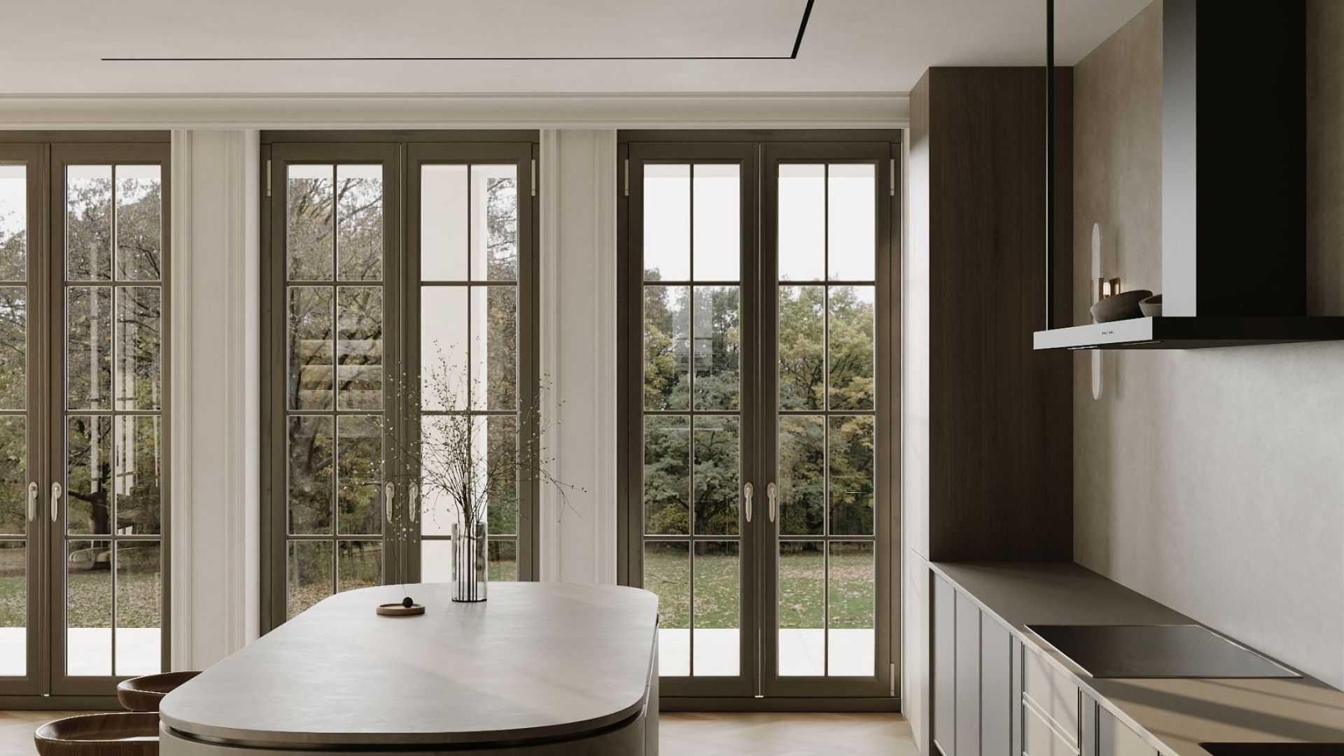 Вытяжка пристенная Metropolis OR Black Matt - Черный мат - Визуализации 7