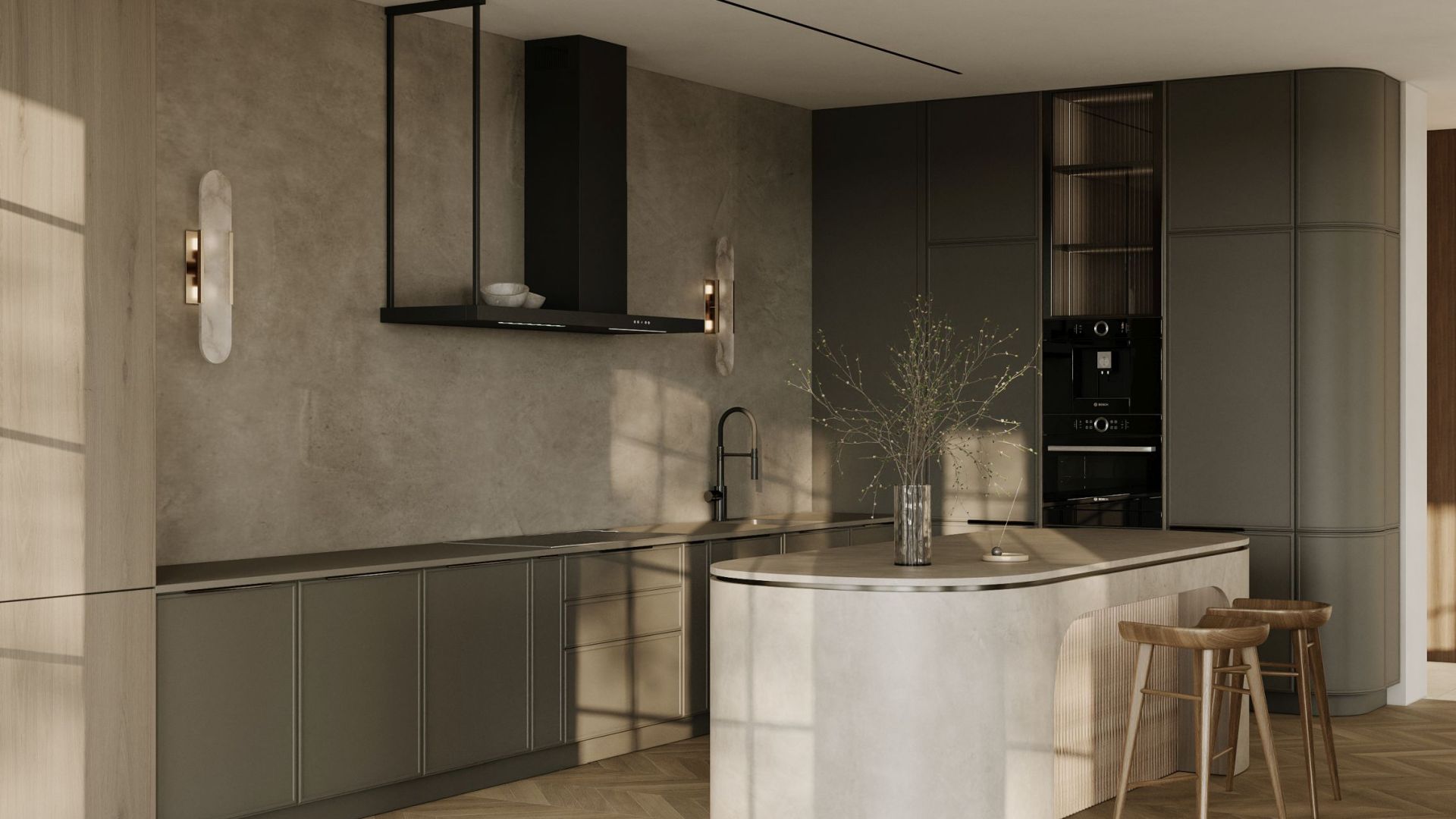 Вытяжка пристенная Metropolis OR Black Matt - Черный мат - Визуализации 9