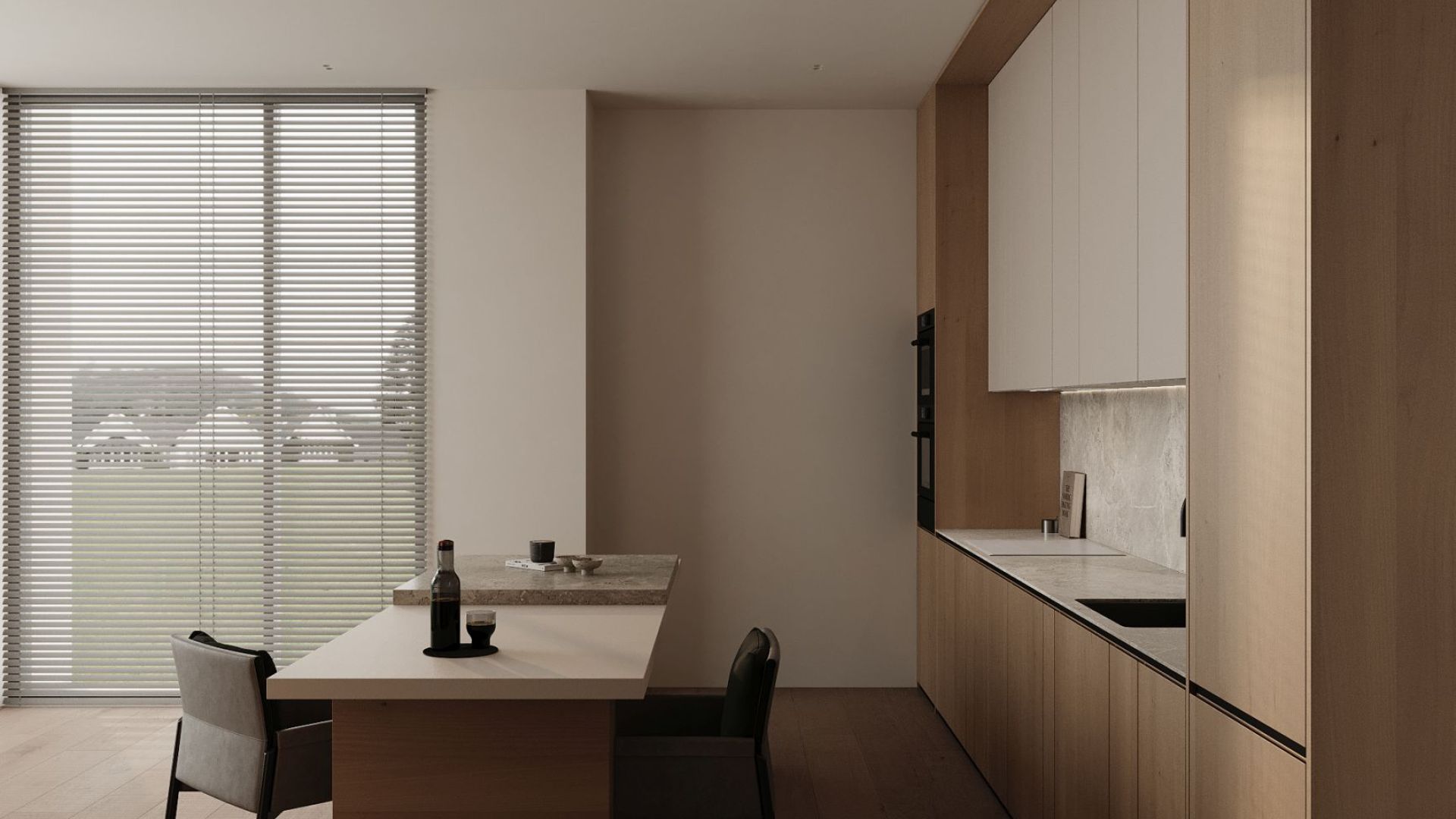 Вытяжка встраиваемая Micra White Matt - Белый матовый - Визуализации 6