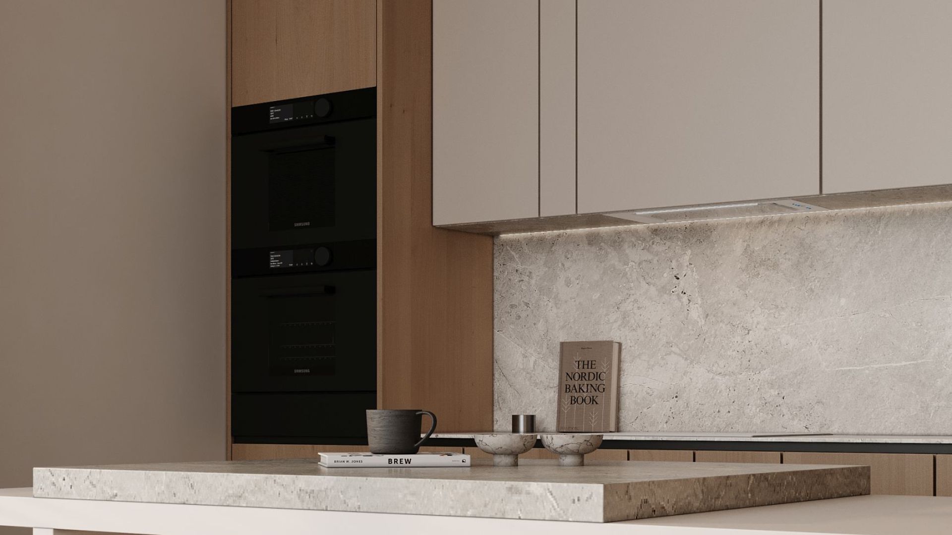 Вытяжка встраиваемая Micra White Matt - Белый матовый - Визуализации 7