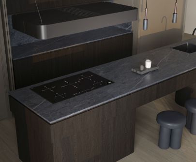 Вытяжка островная Sven Black Matt - Черный мат - 130 см / 160 см - Визуализации