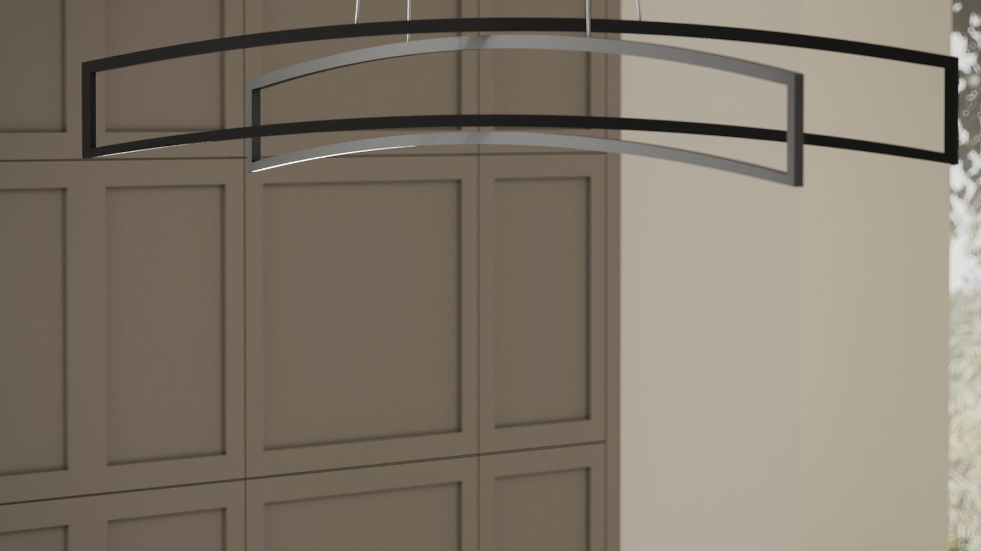 Вытяжка островная Sento Eco Island Black Matt - Черный мат - Визуализации 6