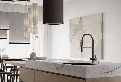  - Tubo Black Matt Gesture Control